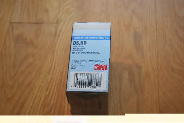 Brand New – 3M 3.5” Floppy Diskettes 1.44MB HD High Density Disk64634280482049123