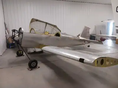 Complete RV-4 kit. Approximately 80% completed airframe. Manual flaps and trim, .016 elevator and ru...
