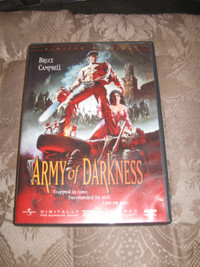 Army of Darkness Limited Ed. Scream Factory DVD Bruce Campbell