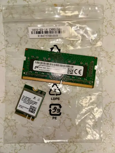 8GB DDR4 3200 Laptop RAM Stick + BONUS MediaTek Wi-Fi Card, View more