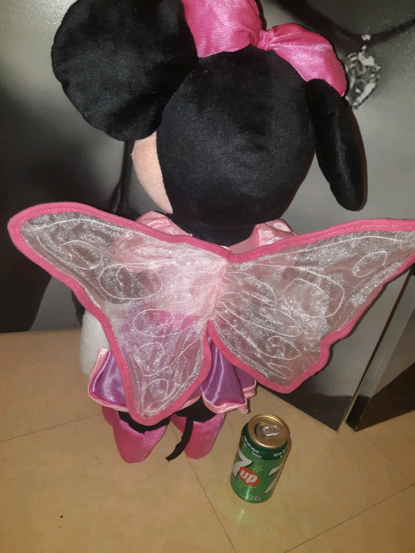 Grande poupée Minnie Mouse avec des ailes de fée 24 pouces dans Jouets et jeux  à Ville de Montréal - Image 2