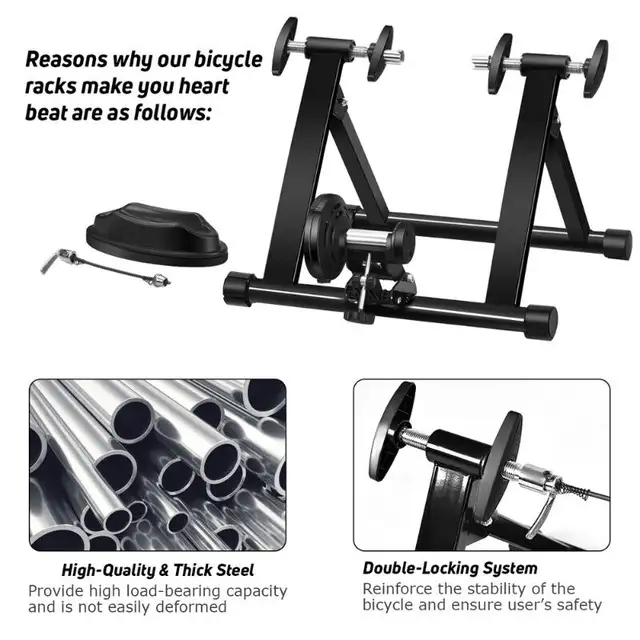 Bike Trainer Bicycle Indoor Exercise Training Stand Like NEW! in Exercise Equipment in Ottawa - Image 6