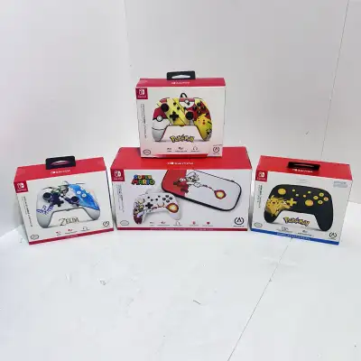 Nintendo switch controllers new and pre owned wireless wired  , View more