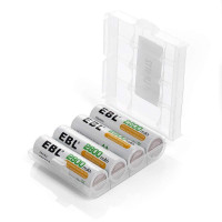4-Pack 2800mAh Ni-MH  EBL AA Rechargeable Batteries