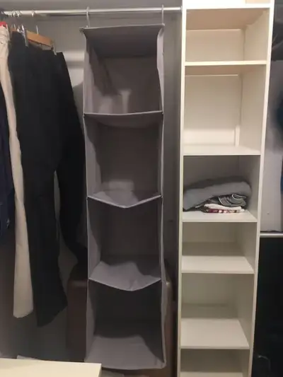Closet organizer, View more