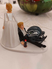 Seattle seahawks figurine 