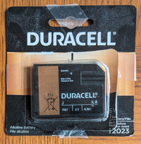Duracell Type J Battery - Like New
