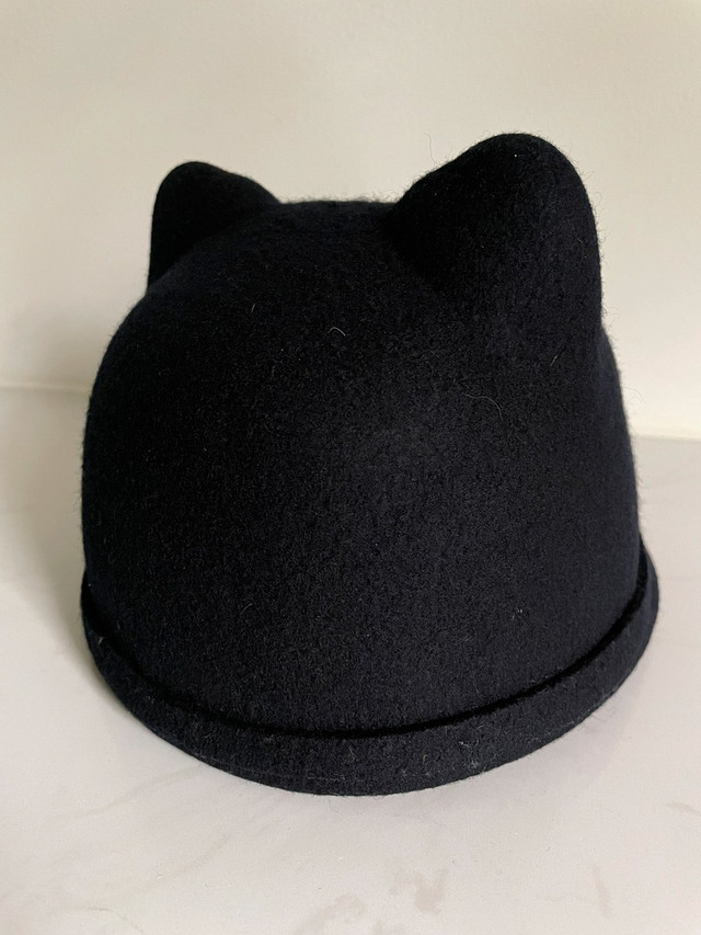 Zara Kids Cat Ear Hat (52 cm circumference) - Navy in Clothing - 5T in City of Toronto - Image 4