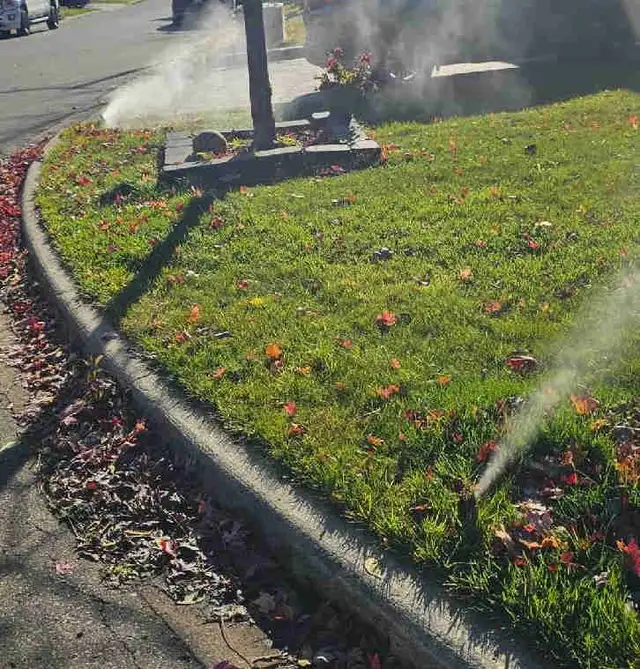 lawn sprinkler winterizing