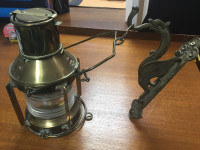 Antique marine lantern