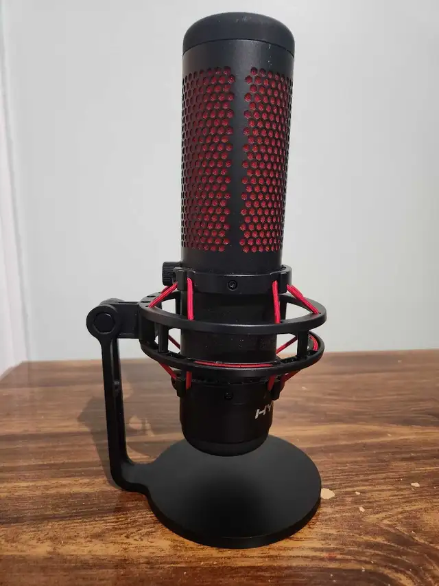 HyperX Quadcast Gaming Microphone in Speakers, Headsets & Mics in Markham / York Region - Image 6