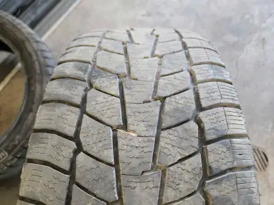 For sale 4 winter tires 235 45 18 2 like new general altimax winters 10/32 2 winter edge winters 6/3...