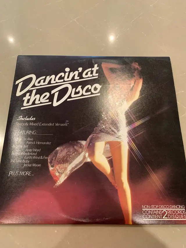Dancin’ at the disco record lp