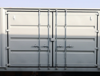 Condition: New product 40FT High Cube 2 doors Container. 40FT, Two Side Open Door, one end door, loc...
