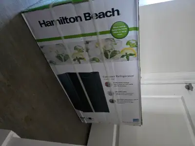 Brand new 3.3 cubic feet Hamilton refrigerator, View more
