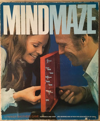 MindMaze (Parker Brothers 1970) 8 ans +