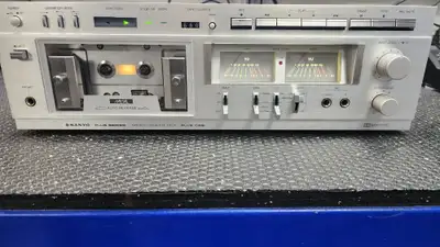 Sanyo Plus Series D-65 Stereo Cassette Deck, View more