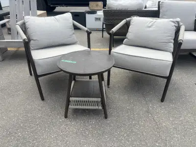 3pc outdoor chat set , View more