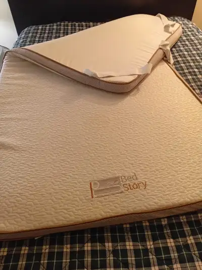 two twin memory foam mattress toppers, View more