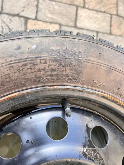 4 winter tires great condition with rims. Only 1 winter