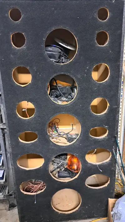 Speaker/Subwoofer Box. 74in tall x 35in wide x 24in deep