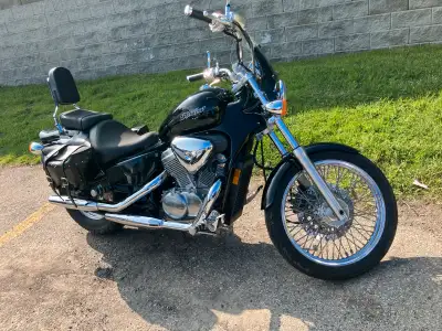Honda shadow 600cc VLX. Runs great. New battery. Was safetied last October. Have not rode it much at...