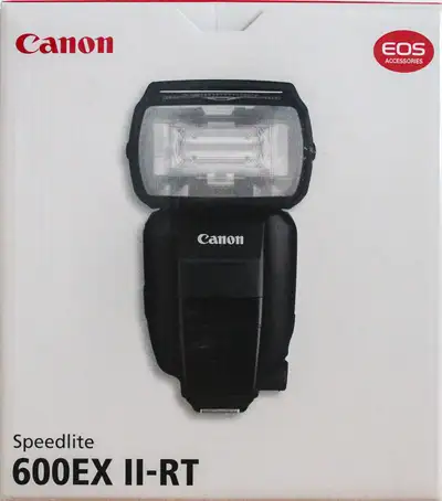 Canon 600EX II-RT Speedlite Flash, View more