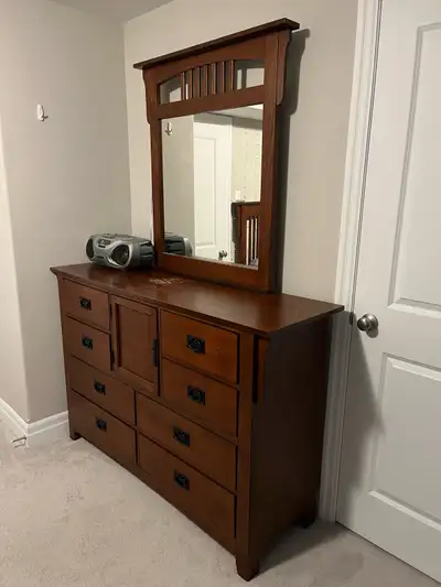 Dresser and Two Bedside Tables set, View more