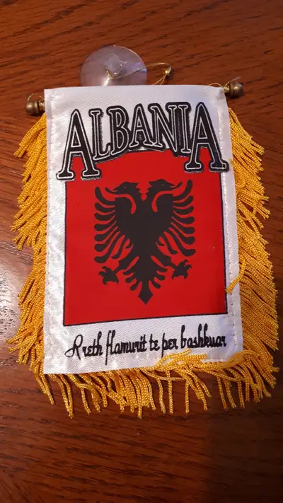 Rear view mirror flag. New in package