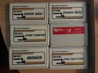 Commodore Vic 20 cassette games
