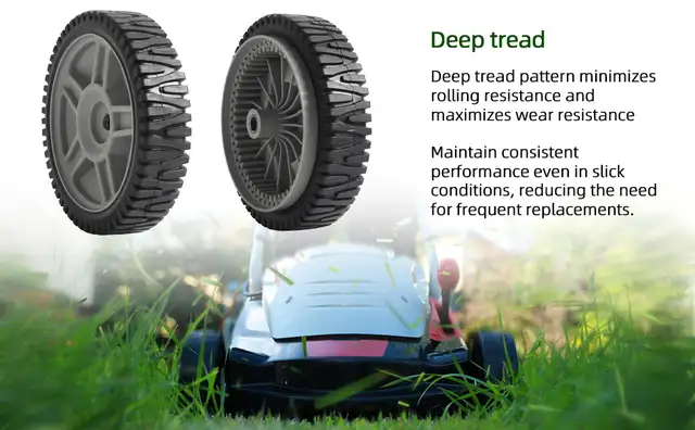 AR-PRO (2-Pack) 8-Inch Drive Wheels for Lawn Mower in Lawnmowers & Leaf Blowers in City of Montréal - Image 6