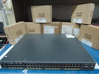 Cisco WS-C2960X-48FPS-L 2960X 48 port GIG POE+ switch., View more
