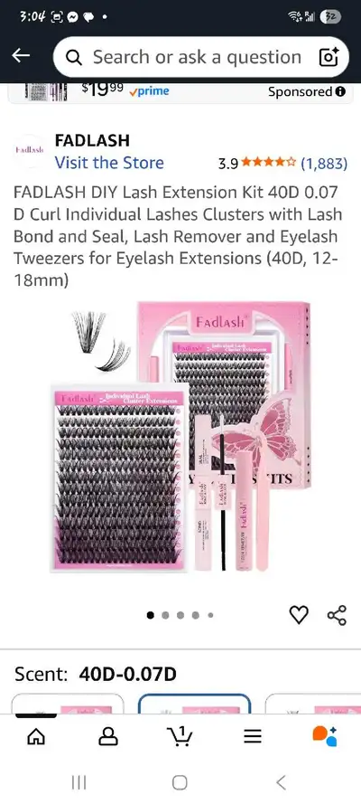 Fadlash Lash Extension Kit, View more