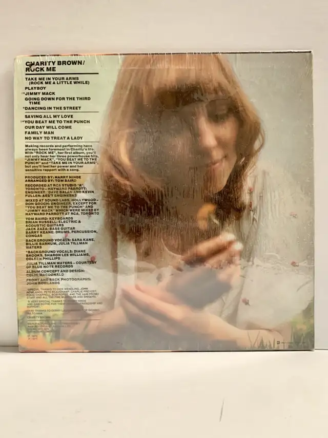 Charity Brown - Rock Me (Vinyl Lp) in CDs, DVDs & Blu-ray in Mississauga / Peel Region - Image 3