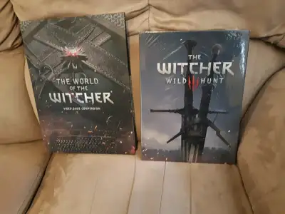 Witcher 3 guide is sealed and comes with artbook. Both are in excellent condition. Sold as a pair. P...
