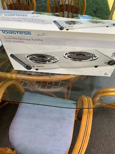 Toaster Stianless Steel Portable Cooking Range, View more