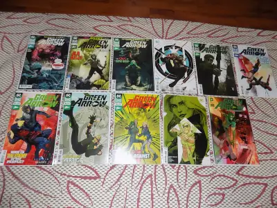 THIS IS FOR GREEN ARROW #42 - 50, GREEN ARROW 80TH ANNIVERSARY, AND GREEN ARROW ANNUAL #2 FROM DC CO...