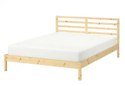 queen size bed and mattress, View more