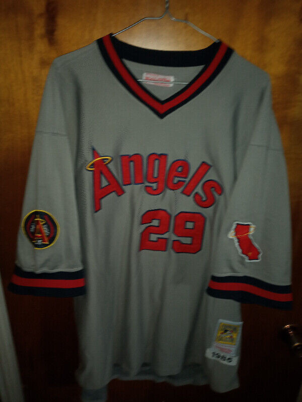 1985 Rod Carey California Angels MLB m&n jersey size 2xl in Men's in City of Toronto - Image 4