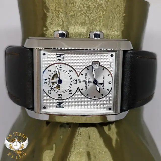 Raymond Weil Don Giovani Dual-Time Ref. 2888 NOS w/tags unworn in Jewellery & Watches in Edmonton - Image 2