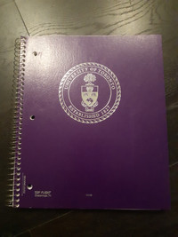 University of Toronto Notebook