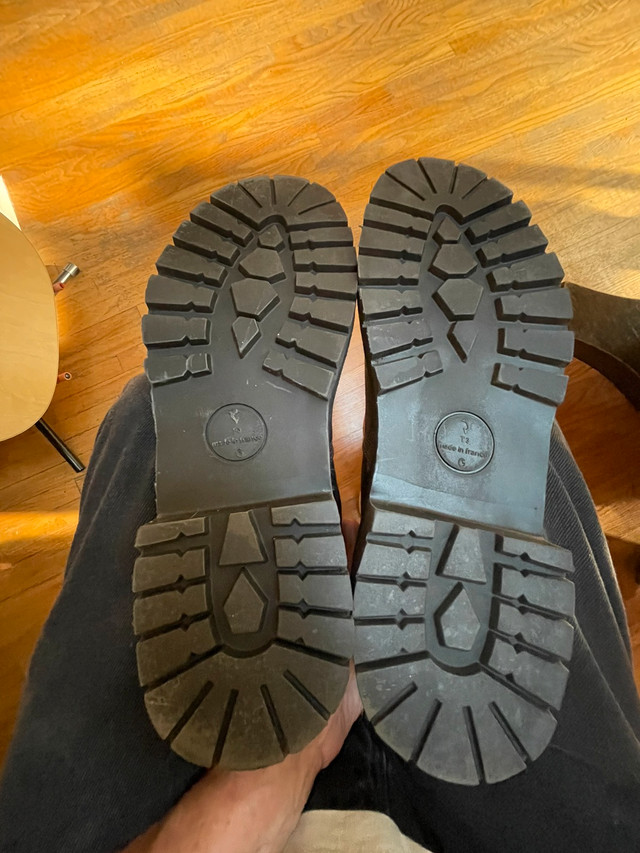 Size 16+  men’s steel-toe shoes, black in Men's Shoes in City of Toronto - Image 2