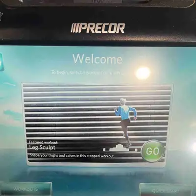 Precor 885 with P80 Touchscreen Console, View more