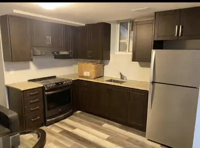 I'm offering a charming 2-bedroom basement for rent, perfect for individuals or small families. The...