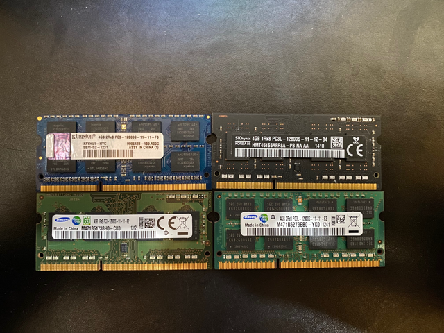 Notebook 4gb and 1gb Ram for Sale in Flash Memory & USB Sticks in Mississauga / Peel Region - Image 2
