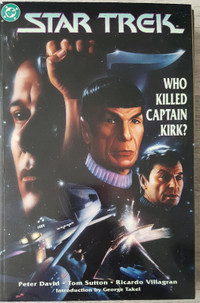 star trek who killed captain kirk - graphic novel