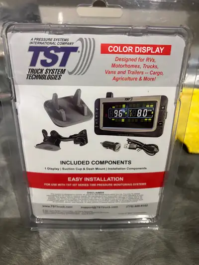 TST Truck TPMS Display, new, never been open. Model #TST-507-DC. You will need to purchase the TPMS...
