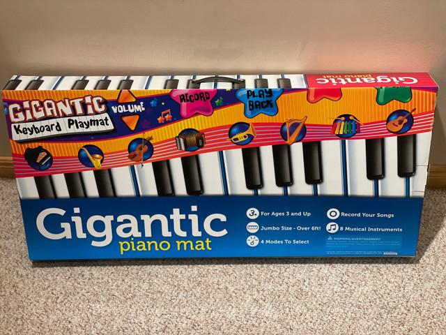 Gigantic keyboard piano mat in Toys & Games in Mississauga / Peel Region
