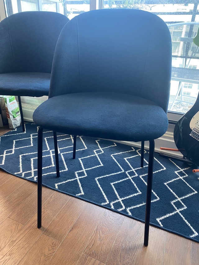 Navy blue dining chairs (set of 4) Dining Tables & Sets City of