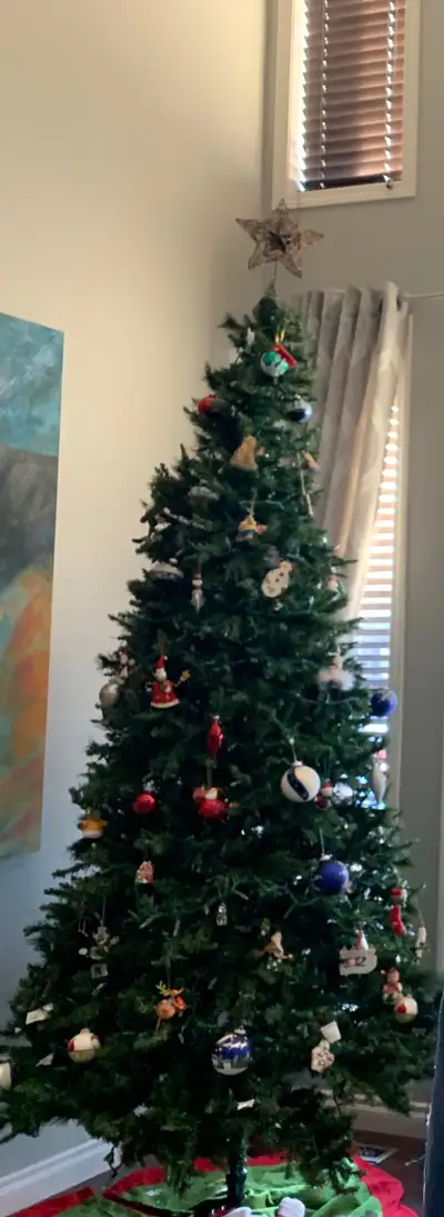 8’ tall Xmas Tree, View more